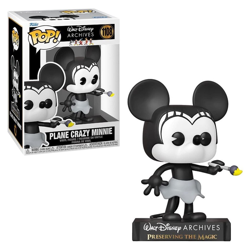 Funko Pop Walt Disney Archives – Minnie Plane Crazy 1108