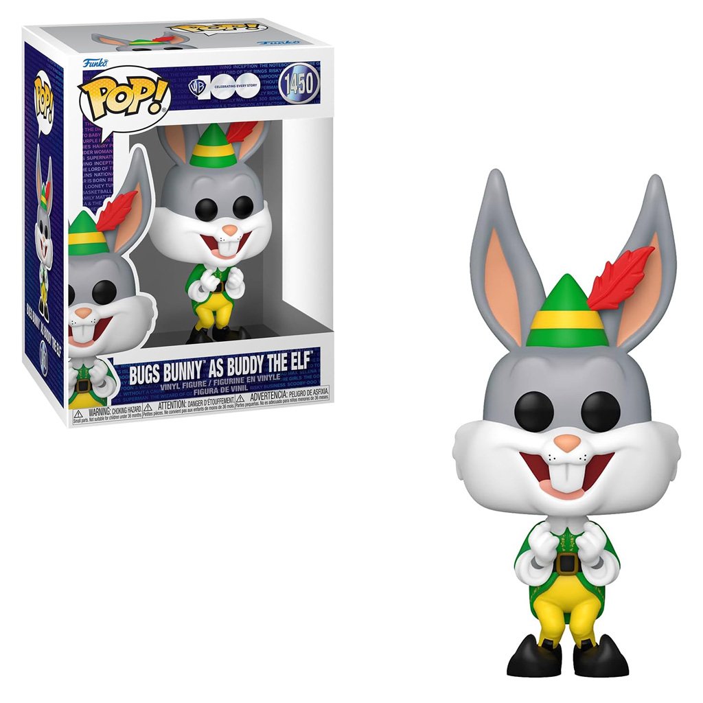 Funko Pop Warner Bros 100TH-BUGS Bunny As Buddy The Elf 1450