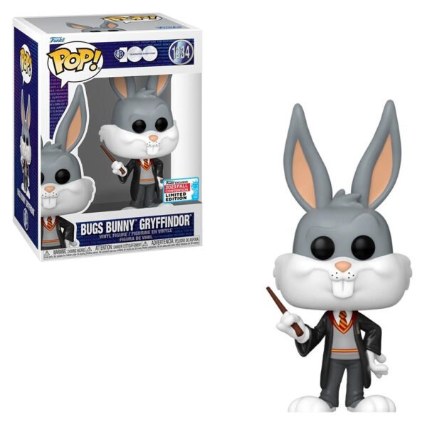 Funko Pop Warner Bros 100th New York Comic Con 2023-BUGS Bunny Gryffindor 1334