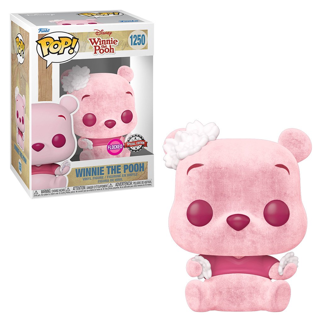 Funko Pop Winnie The Pooh Cherry Blossom Exclusive – Pooh 1250 (flocked)