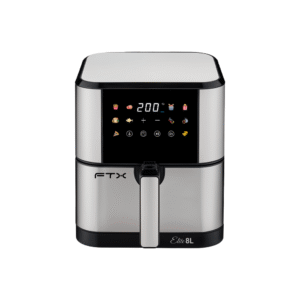 Freidora SIN Aceite FTX AF2-08V1 ELITE 8L 1800W 220V NEG/Acero INOX Digital