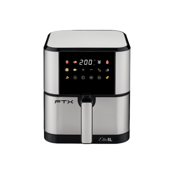 Freidora SIN Aceite FTX AF2-08V1 ELITE 8L 1800W 220V NEG/Acero INOX Digital