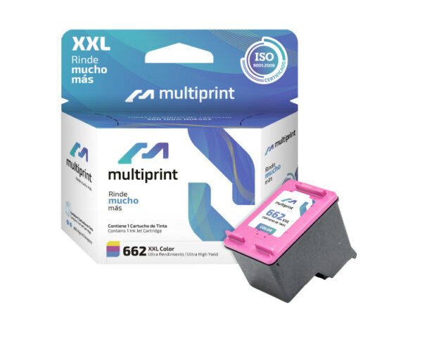 Cartucho Multiprint HC-J662C (662XXL) Color [22ML]