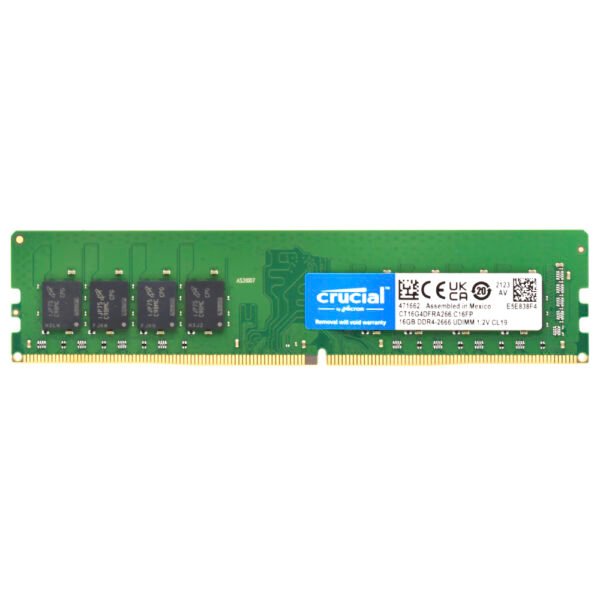 Memoria RAM Crucial DDR4 16GB 2666MHZ CT16G4DFRA266