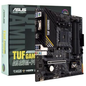 Placa Madre ASUS Tuf Gaming A520M-PLUS Ii Socket AM4 VGA DDR4