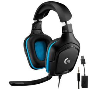 Auricular Gamer Logitech G432 Play Advanced Con Cable Negro (981-000769)