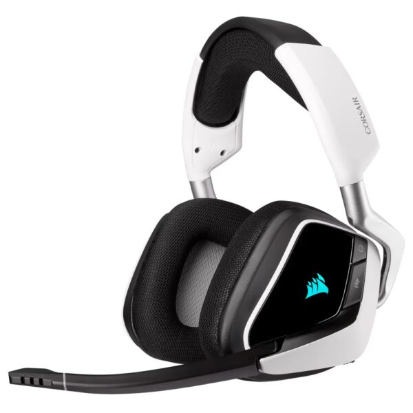 Auricular Con Micrófono Gamer Corsair Void Elite RGB Inalámbrico Negro Blanco (CA-9011202-NA)