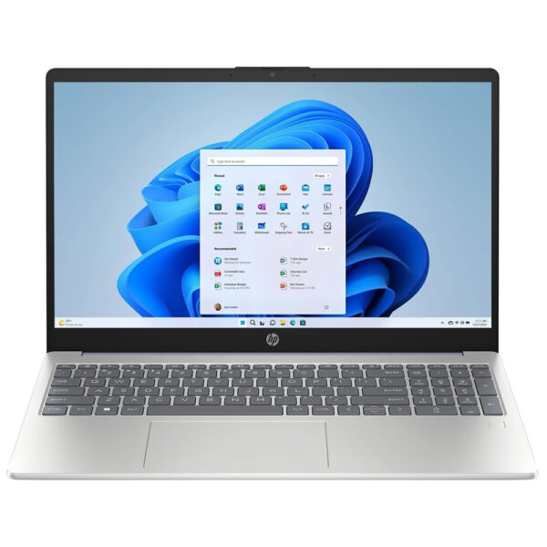 Notebook HP 15-FD0131WM Intel Core I3 N305 Pantalla Full HD 15.6" 8GB RAM 256GB SSD-Plata (Inglés)