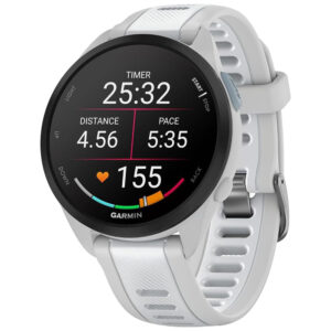 Reloj Garmin Forerunner 165 Music AMOLED - Blanco (010-02863-31)