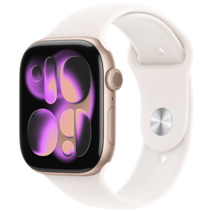 Apple Watch S11 MEV74LW/A 46MM / M-L / GPS-Rose Gold Aluminium / Light Blush Sport Band