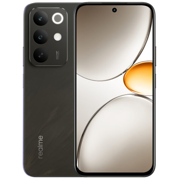 Celular Realme C85 RMX5566 NFC 8GB de RAM / 256GB / Pantalla 6.8" / Dual SIM LTE-Swan Negro (Anatel)