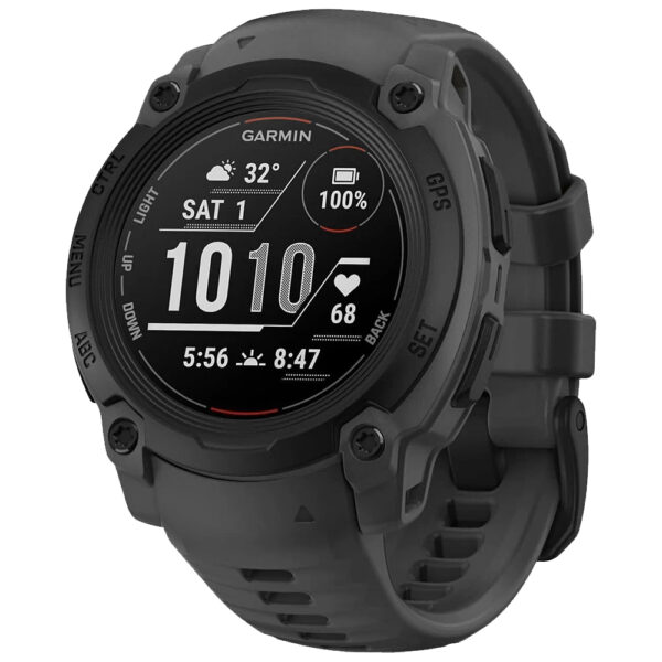 Reloj Garmin Instinct E Rugged - Negro / Gris (010-02933-00)