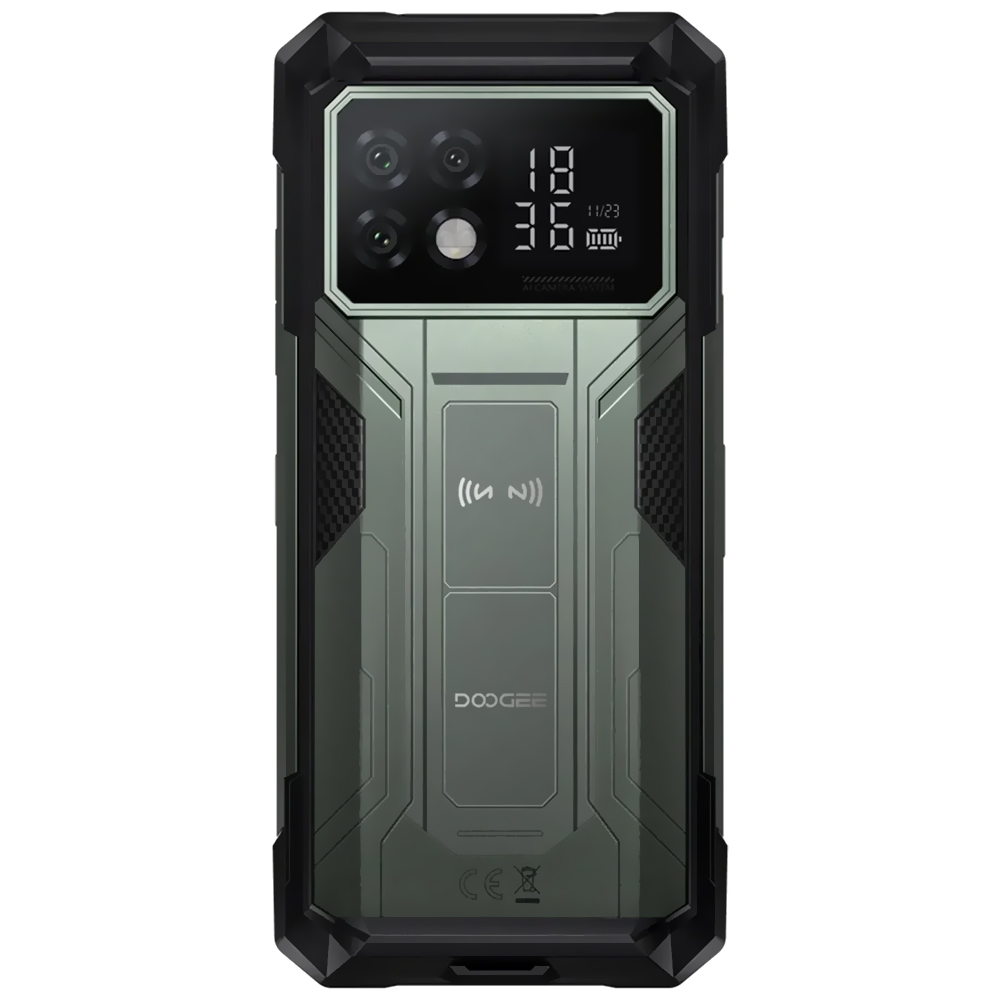 Celular Doogee S200 Max 16GB de RAM / 512GB / Pantalla 6.72" / Dual SIM 5G-STAR Gris (Global)
