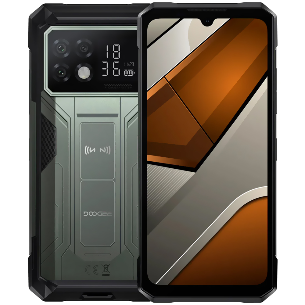 Celular Doogee S200 Max 16GB de RAM / 512GB / Pantalla 6.72" / Dual SIM 5G-STAR Gris (Global)