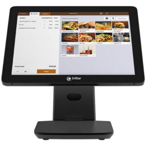 Desktop All In One 3NSTAR P415-09W-8240 Pos System INTEL CORE N95 Pantalla Touch 15" / 8GB de RAM / 240GB SSD-Negro