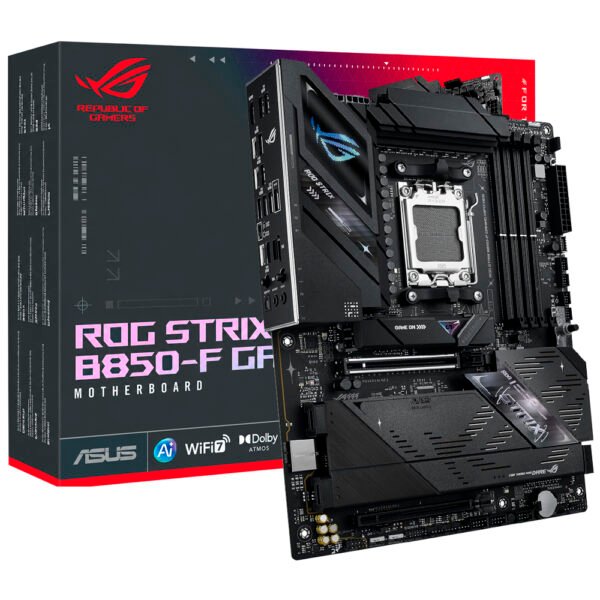 Placa Madre ASUS Rog Strix B850-F Gaming WI-FI 7 Neo Socket AM5 DDR5