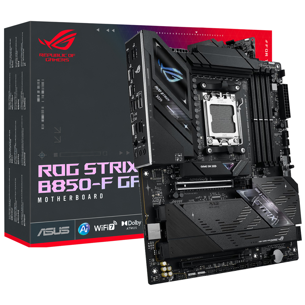Placa Madre ASUS Rog Strix B850-F Gaming WI-FI 7 Neo Socket AM5 DDR5