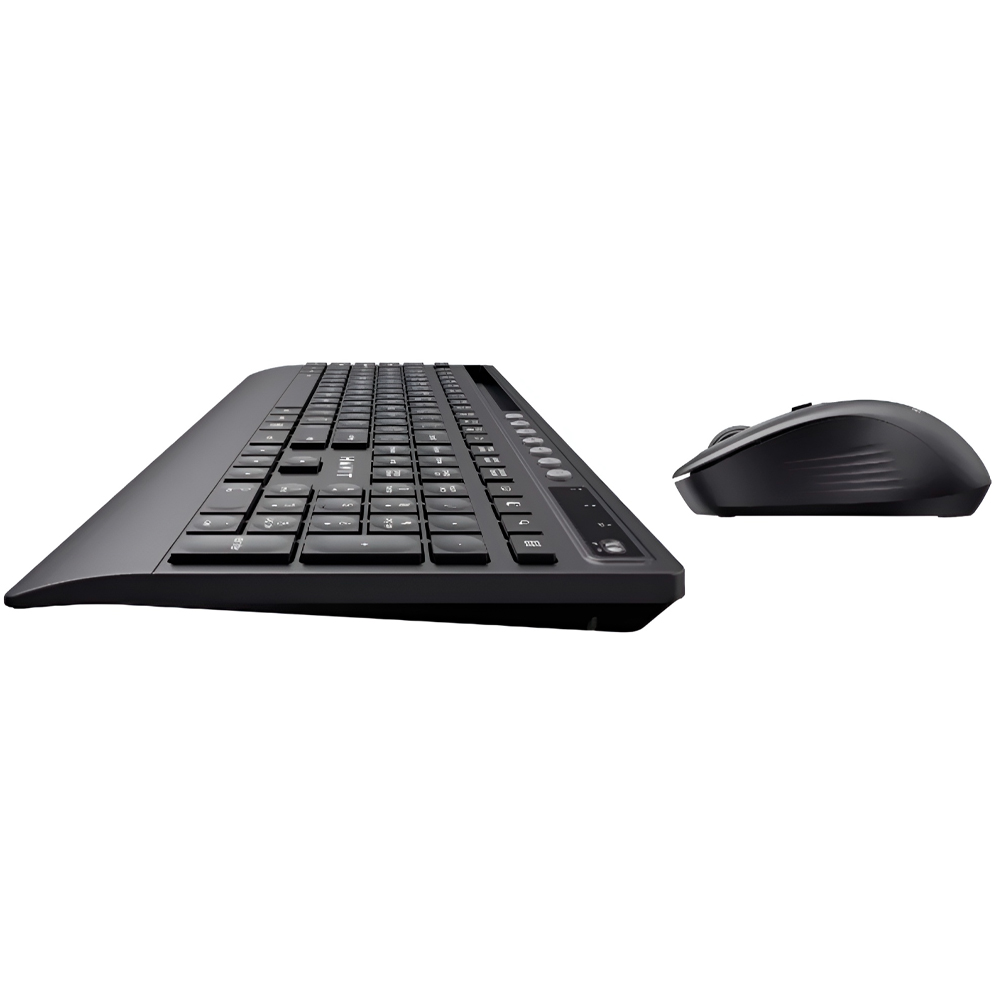 Teclado+mouse Wireless Havit Hv-KB242GCM Ingles Negro