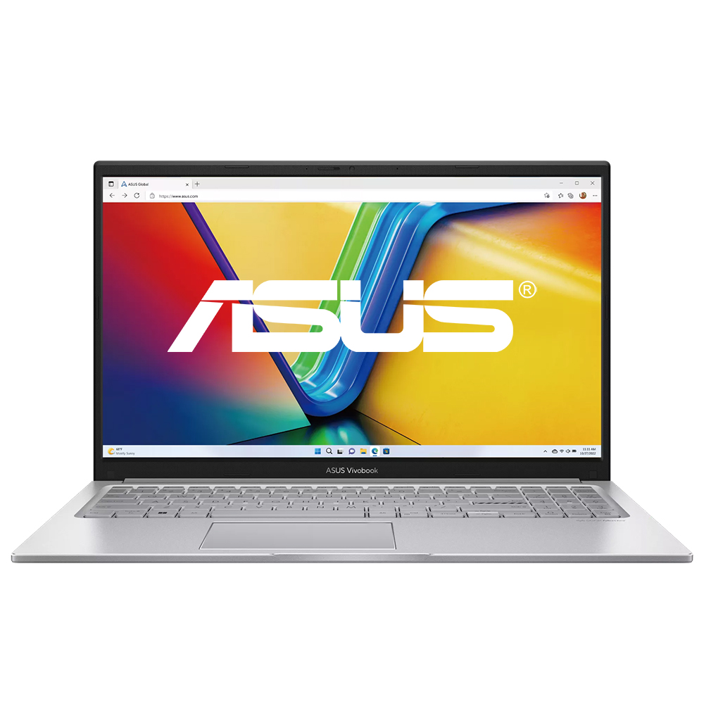 Notebook Asus Vivobook F1504VAP-NB71T Intel Core 7 150U Pantalla Touch Full HD 15.6" 8GB RAM 512GB SSD Windows 11 Home - Cool Plata (Inglés)