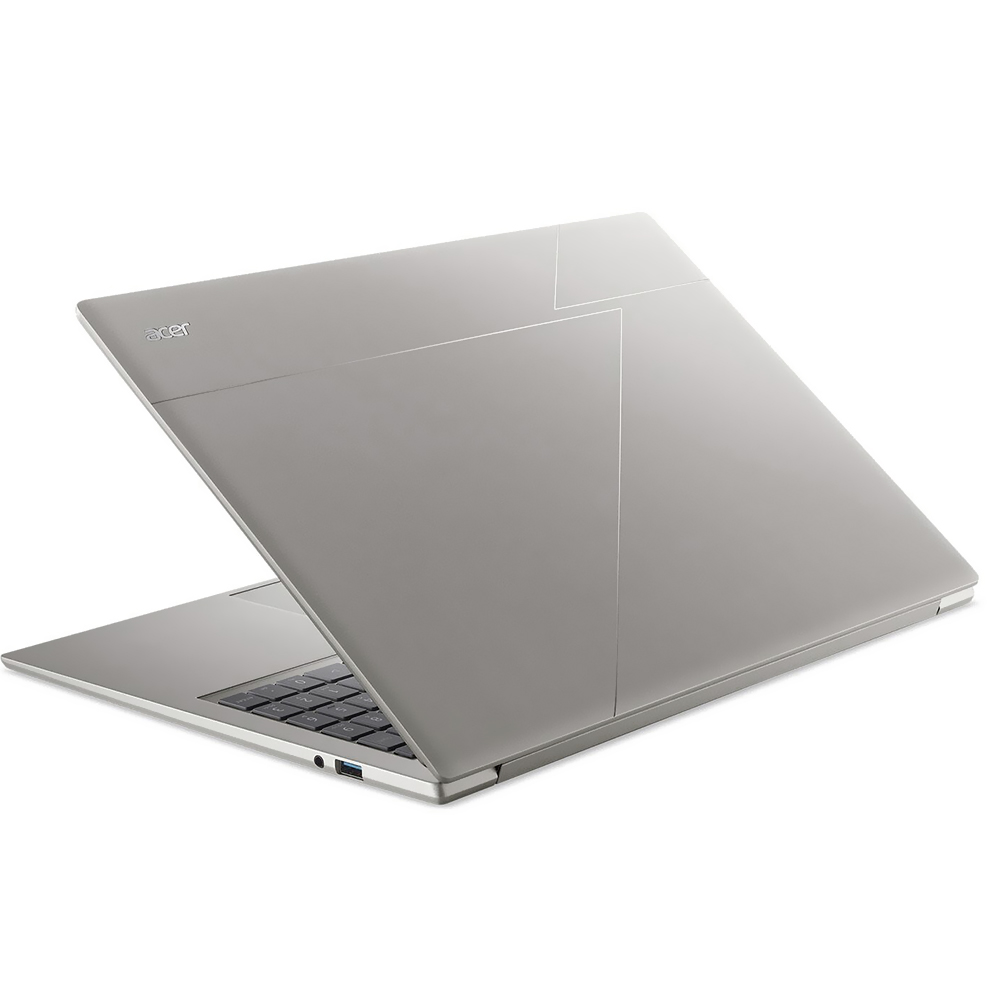 Notebook Acer Swift Go 16 AI SFG16-I71T-79Q6 Intel Core Ultra 7 355 Pantalla Touch OLED WUXGA 16" 32GB RAM 1Tb SSD Windows 11 Home - Vapor Plata (Inglés)