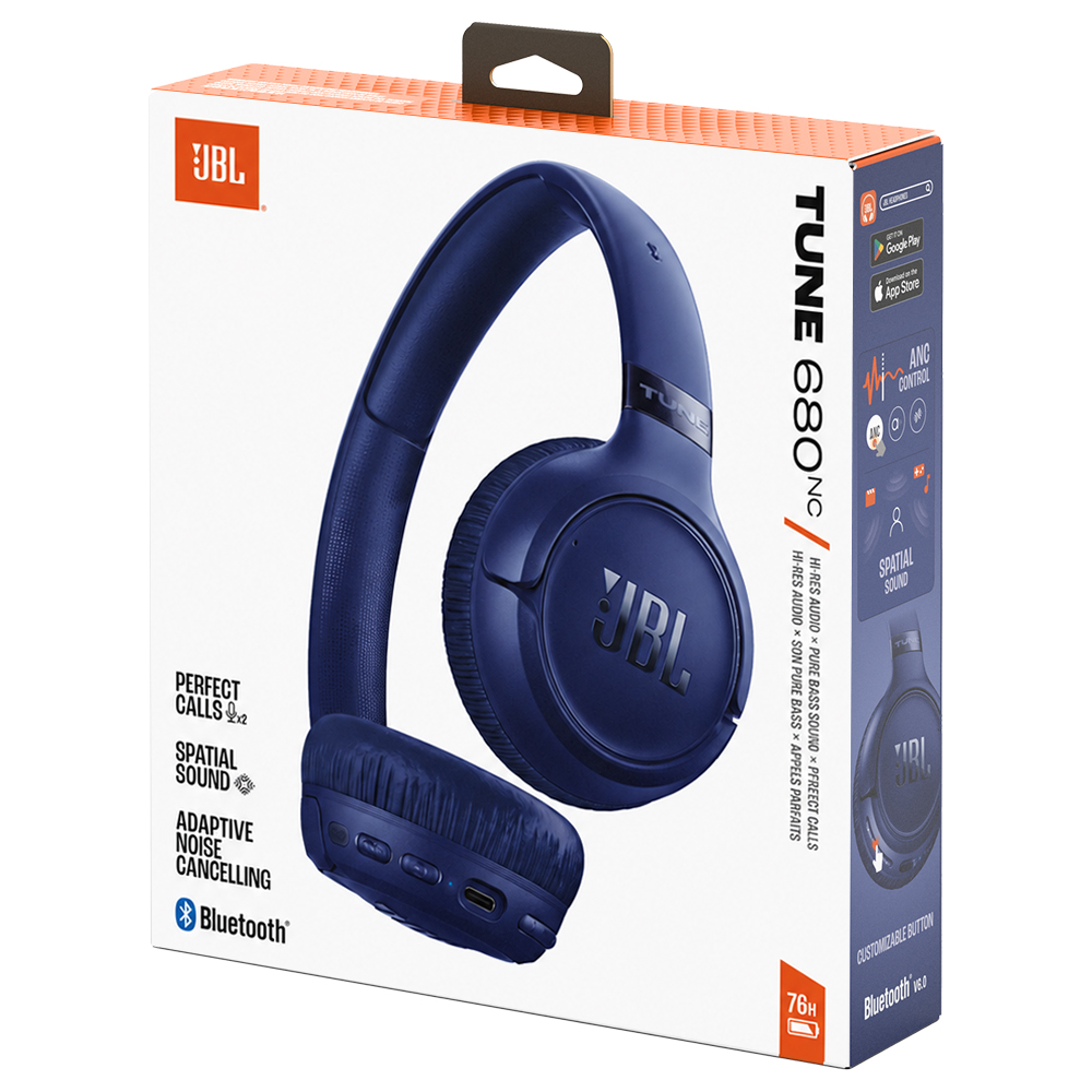 Auricular Bluetooth JBL Tune 680Nc Azul Jblt680Ncbluam