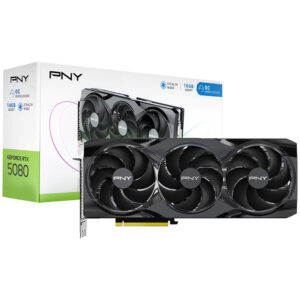 Tarjeta Gráfica PNY Stealth Mode OC 16 GB GeForce RTX 5080 GDDR7-VCG508016TFXPB1-O