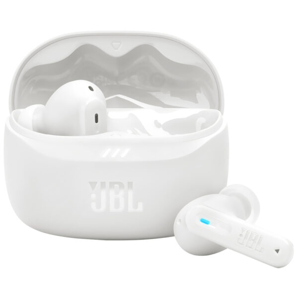 Auricular JBL Tune Beam2 Perfect Fit TWS Bluetooth Blanco