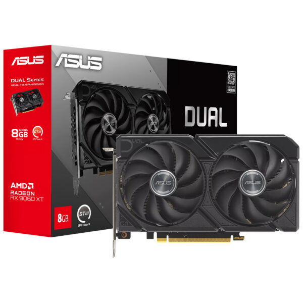 Tarjeta Gráfica ASUS Dual Gtiii 8 GB Radeon RX 9060XT GDDR6-DUAL-RX 9060XT-8G 90YV0MI1-M0NA00