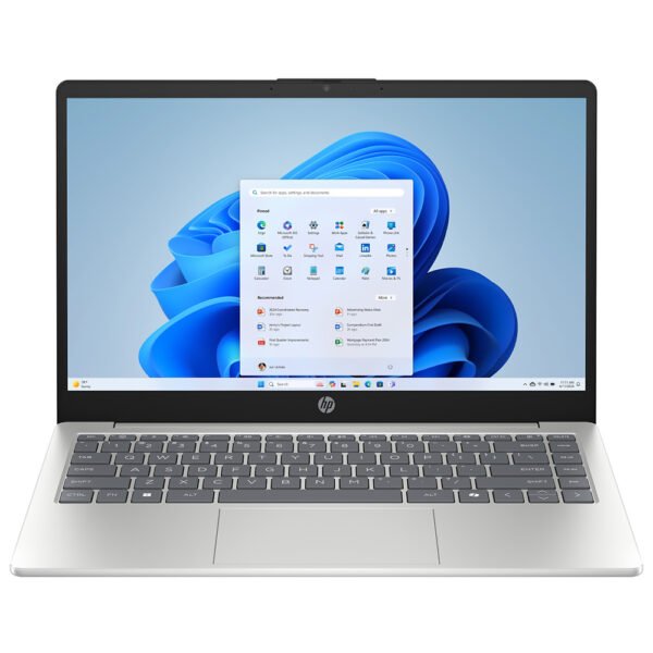 Notebook HP 14-HC0037NR Intel Core Ultra 5 225U Pantalla Full HD 14.0" 8GB RAM 256GB SSD Windows 11 Home - Plata (Inglés)