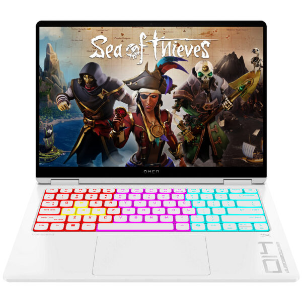 Notebook HP Gaming Omen 14 14-FB1047NR Core Ultra 7 255H 2.4GHZ 16GB 1Tb SSD 14.0" 3K 120HZ Vga RTX5060 8GB W11 Inglés Blanco B98D2UA#ABA