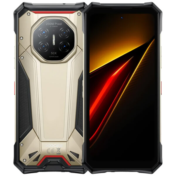 Celular DOOGEE S300 PRO 16GB / 512GB TITANIUM Dorado-GLOBAL Dual SIM 5G 6.78"