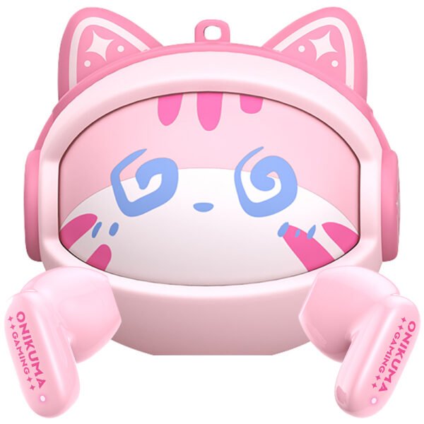 Auricular Onikuma Tx603 TWS Space Bear Bluetooth - Rosa