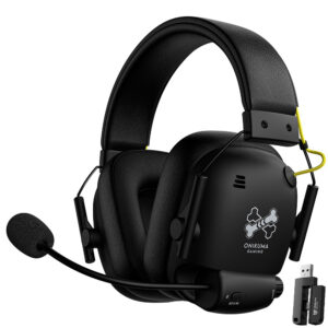 Auricular C Micrófono. Onikuma Gt888 Gaming Inalámbrico BT USB Negro