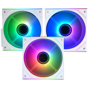 Cooler para Gabinete Thermalright TL-M12W-S X3 Infinity Mirror ARGB Blanco (KIT CON 3)