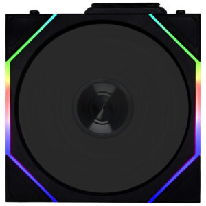 Cooler P/ Gabinete LIAN LI 12x12 12RTL1W1B Tl Wireless Reverse Blade ARGB Negro