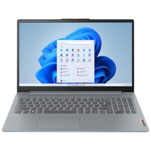 Notebook Lenovo IdeaPad Slim 3 15IRU8 Intel Core I5 1335U Pantalla Full HD 15.6" 16GB RAM 256GB SSD Windows 11-ARCTIC Gris (Inglés) (82X700KEUS)