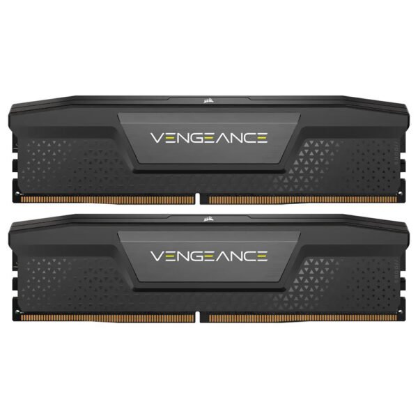 Memoria RAM CORSAIR VENGEANCE DDR5 128GB (2X64GB) 6400MHZ Negro (CMK128GX5M2B6400C42)
