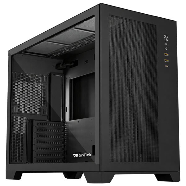 Gabinete Gamer Darkflash DS5000 Mesh Mid Tower Negro