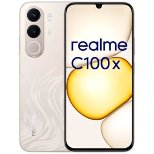 Celular REALME C100X RMX5366 8GB / 256GB GOLDEN COAST NFC Dual SIM LTE ANATEL 6.8"