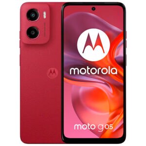 Celular MOTOROLA G05 XT2523-4 4GB / 256GB PLUM Rojo Dual SIM LTE 6.67"