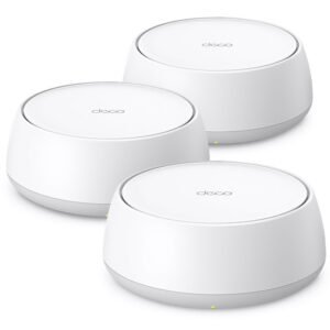 Router TP-LINK Deco BE22 Whole Home Mesh BE3600 Doble Banda 2.4GHZ 5GHZ WI-FI 7-BLANCO (KIT CON 3)