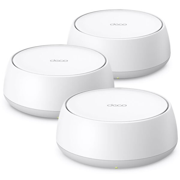 Router TP-LINK Deco BE22 Whole Home Mesh BE3600 Doble Banda 2.4GHZ 5GHZ WI-FI 7-BLANCO (KIT CON 3)