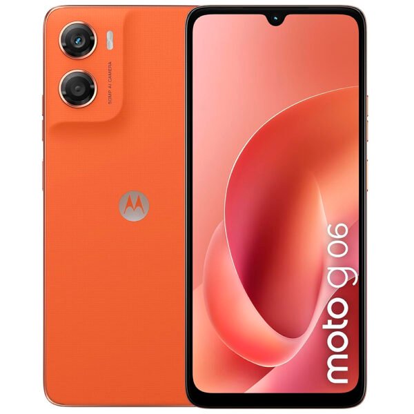 Celular MOTOROLA G06 XT2535-2 4GB / 64GB PANTONE ARABESQUE Naranja Dual SIM LTE 6.9"
