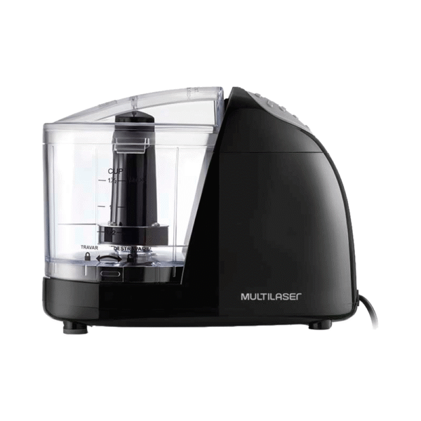 MINI Procesador Multilaser CE077EUR 100W 220V Lamina Inoxidable NEGRO