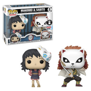 Funko Pop Animation Demon Slayer: Kimetsu No Yaiba New York Comic Con 2023-MAKOMO & Sabito 2-PACK (71762)