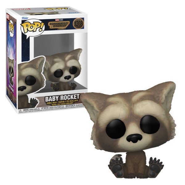 Funko Pop Guardians Of The Galaxy 3-BABY Rocket 1208