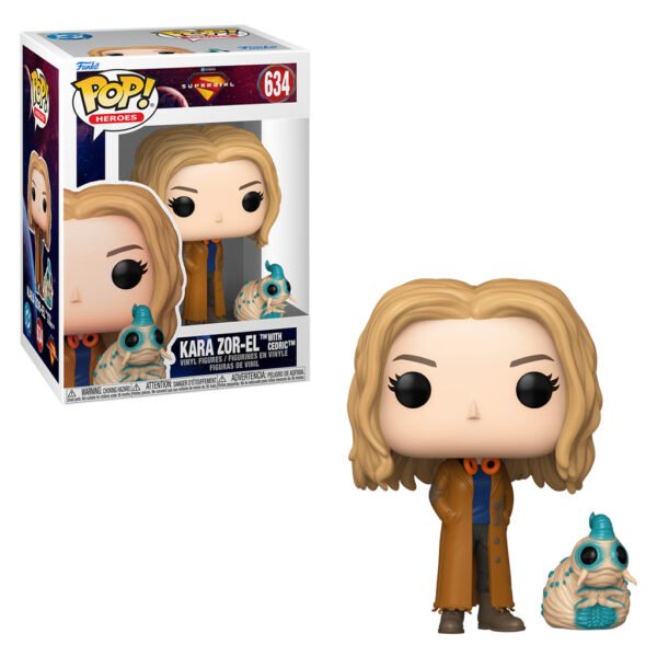 Funko Pop Heroes Dc Supergirl - Kara Zor-el With Cedric 634