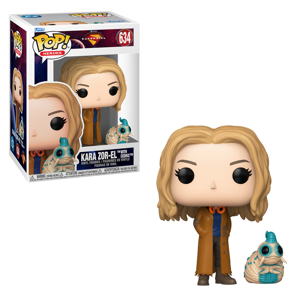 Funko Pop Heroes Dc Supergirl - Kara Zor-el With Cedric 634