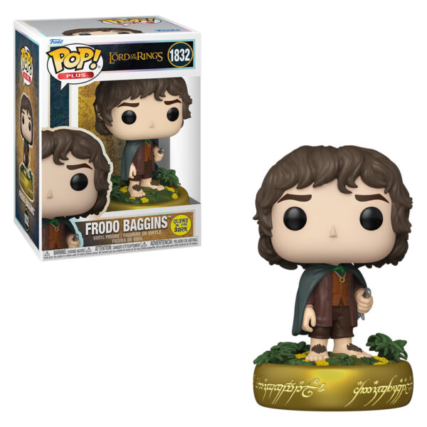 Funko Pop Plus The Lord Of The Rings - Frodo Baggins 1832 (glows In The Dark)