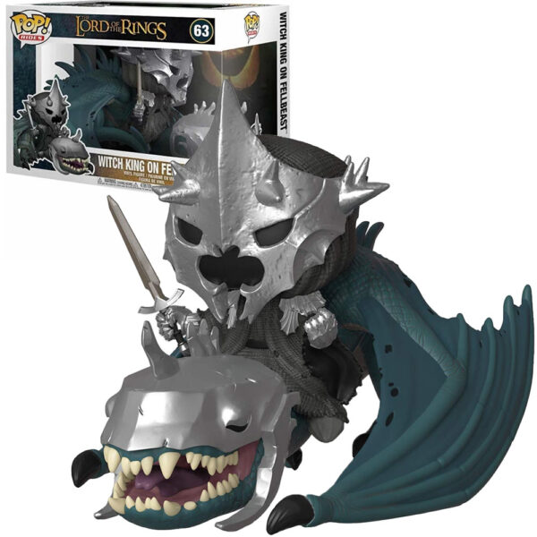 Funko Pop Rides Movies Lord Of The Rings - Witch King On Fellbeast 63